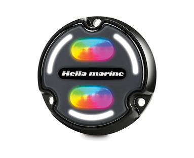 Hella Unterwasserbeleuchtung Apelo A2, 30W, Rgb Multi Color, 3000 Lumen, 2.5m Kabel, Ip68/69, Front Antracit - 041565 72dpi - 9041565
