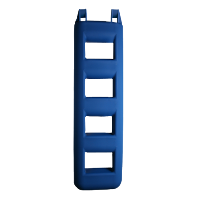 Allpa Treppenfender 4-Stufen, 250x120x950m, 5kg, Blau - 059703 - 9059703