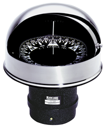 Ritchie Kompass 'Globemaster Fd-600-X', 12/24/32v, Einbau, Ø152,4mm/2 Of 5°, Messing (Motor) - 067382 72dpi - 9067382