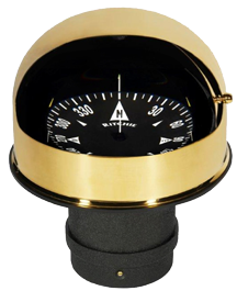 Ritchie Kompass 'Globemaster Fd-500-Ex', 12/24/32v, Einbau, Ø127mm/2 Of 5°, Messing (Segel) - Fd 600 ex - 9067375
