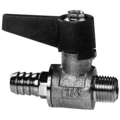 Messing-Verchromter Mini-Kugelhahn Mit T&uuml;lle 12mm, 1/4", Innen- & Au&szlig;engewinde - 001134a 72dpi - 9001134A