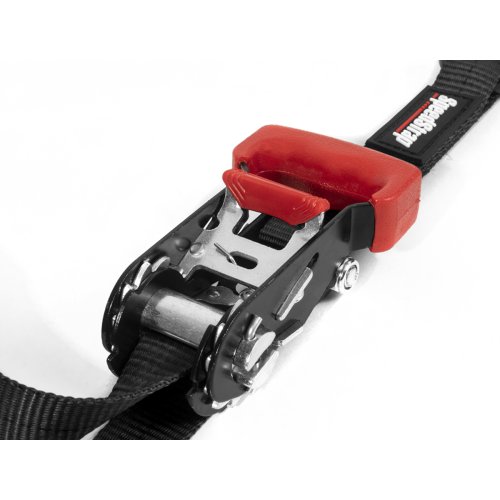 Speedstrap 25 mm Spannband mit S-Haken und Schlaufe, 450 cm, schwarz, 2 St. - 00631010 2 - 900631010