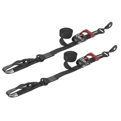 Speedstrap 38 mm Spannband mit Haken und Schlaufe, 300 cm, schwarz, (2er- Pack) - 00631016 1 - 900631016