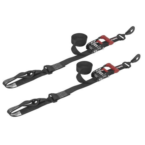 Speedstrap 38 mm Spannband mit Haken und Schlaufe, 300 cm, schwarz, (2er- Pack) - 00631016 1 - 900631016