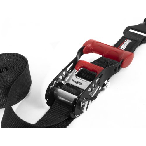 Speedstrap 38 mm Spannband mit Haken und Schlaufe, 300 cm, schwarz, (2er- Pack) - 00631016 2 - 900631016