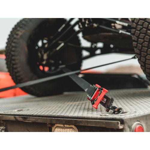 Speedstrap 38 mm Spannband mit Haken und Schlaufe, 300 cm, schwarz, (2er- Pack) - 00631016 4 - 900631016