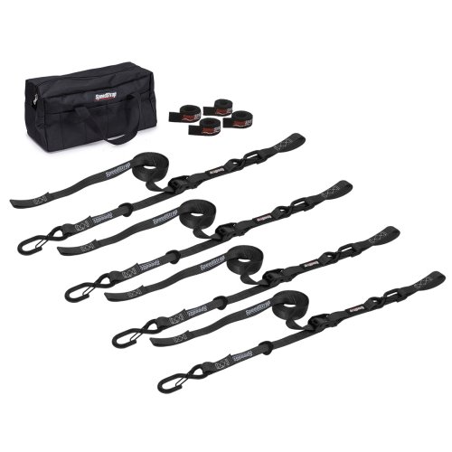 Speedstrap 25 mm Cam-Lock Kit, Spanngurt, S-Haken und Schlaufe, 300 cm, schwarz - 00631025 1 - 900631025