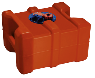 Kunststoff Aussenbordmotortank 40l, Mit Flanschplatte Und Griffen - 008040 72dpi - 9008040