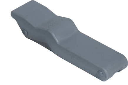 Peak Elastic Antivibrating Latch W/O Padlock Holder 96x29 Grey - 012210 72dpi - 9012210