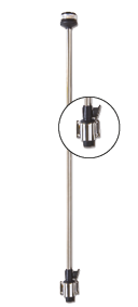 Led Navigations Stablaterne 12v, 360&deg;; L=1000mm, Wandmontage - 015501 72dpi - 9015501