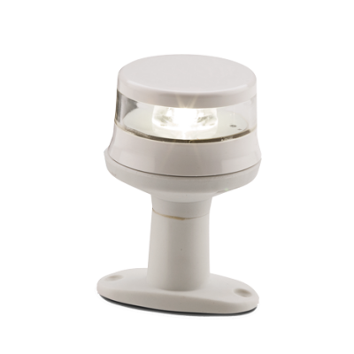 Toplaterne 360&deg;, Wei&szlig;, Led 12-24v, Wei&szlig;es Kunststoffgeh&auml;use - 015535 72dp - 9015535