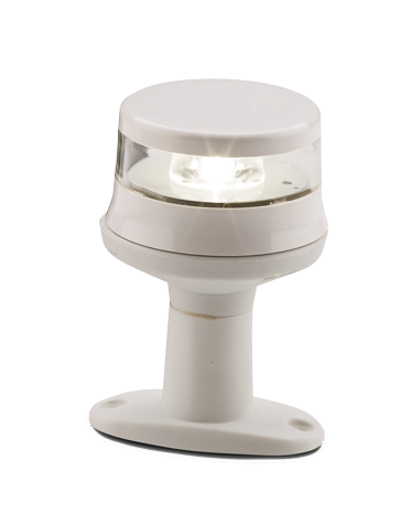 Toplaterne 360&deg;, Wei&szlig;, Led 12-24v, Wei&szlig;es Kunststoffgeh&auml;use - 015535 72dp - 9015535