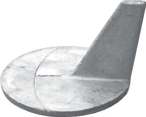 Zinkanode Mercruiser/Z-Antrieb, Cutdown Skeg (Oem 46399) - 017005 300dpi - 9017005