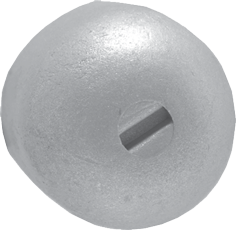 Aluminium Anode Mercruiser/Z-Antrieb Alpha One En Bravo 1/2/3, Button (Oem 55989) - 017006a 72dpi - 9017006A