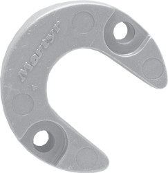 Aluminium Anode Mercruiser/Z-Antrieb Alpha 1 (Gen 2), Lift-Ram Horseshoe (Oem 806189) - 017009a 72dpi - 9017009A