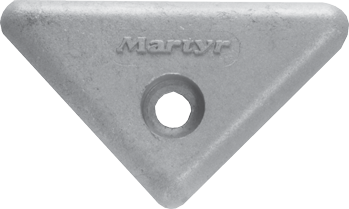 Aluminium Anode Volvo Penta Z-Antrieb, Triangle F&uuml;r 290/290dp/Sx/Dp-X (Oem 872193) - 017038 72dpi - 9017038A