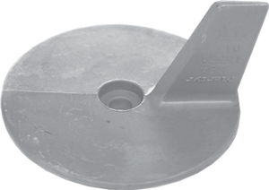 Magnesium Anode Yamaha Aussenborder, Cutdown Skeg (Oem 664-45371-01) - 017100m 72dpi - 9017100M