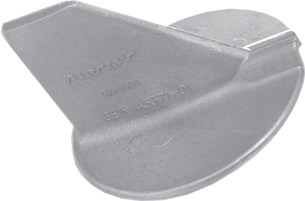 Zinkanode Yamaha Aussenborder, Skeg (Oem 6e5-45371-01) - 017105 72dpi - 9017105