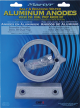 Aluminium Anodensatz, Volvo 290 Dual Prop - 017514a 72dpi - 9017514A