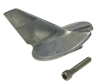 Yamaha Navalloy Trim Tab 200-250hp, 4 Stroke Anode - 017694a 72dpi - 9017694A