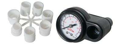 Manometer F&uuml;r Artikel 9026004 & 9026006 (Inklusive Adaptersatz) - 026051 72dpi - 9026051