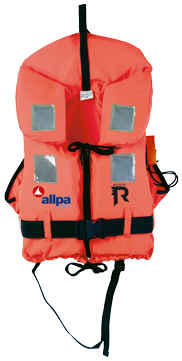Allpa Rettungsweste Modell 'Regatta Soft', 50-70kg, Orange (Ce Iso 12402-4 100n) - 031105 72dpi - 9031150
