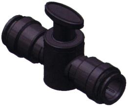 Seatech Quick-Connect Verbindungsst&uuml;ck Mit Hahn, &Oslash;15x&oslash;15mm - 037185 72dpi - 9037185