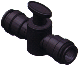 Seatech Quick-Connect Verbindungsst&uuml;ck Mit Hahn, &Oslash;15x&oslash;15mm - 037185 72dpi - 9037185