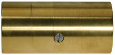 Schraubbares Bronzenes Zwischenlager Mit Phenol Lagerbuchse F&uuml;r Welle &Oslash;45mm & Rohr &Oslash;60mm - 040045 72dpi - 9040045
