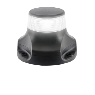 Hella Naviled Vollkreis Rundumlicht Wei&szlig;, 9-33v, 360&deg;, 2nm, Schwarzer Fu&szlig;, &Oslash;90mm, H=83mm - 041335 - 9041335