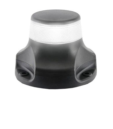 Hella Naviled Vollkreis Rundumlicht Wei&szlig;, 9-33v, 360&deg;, 2nm, Schwarzer Fu&szlig;, &Oslash;90mm, H=83mm - 041335 - 9041335