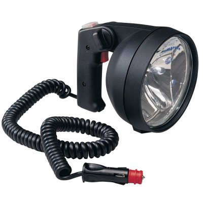 Hella Doppellampen Handsuchscheinwerfer, Halogen, 12v/55w & 100w (2 Reflektoren), Gummi Geh&auml;use, Ip X6k - 041400 72dpi - 9041400