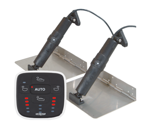 Elektrisches Trimmklappensystem 9"X9" Mit Automatic Leveling Control; 1 Steuerstand - 0470909 kopie - 90470909/ALC1