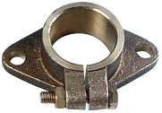 Bronzener Montageflansch F&uuml;r Stevenrohr &Oslash;45mm (F&uuml;r Welle &Oslash;30mm) - 052025 72dpi - 9052030