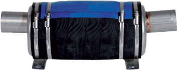 Niro Wassersammler/Schalld&auml;mpfer, Schlauchanschlu&szlig; &Oslash;45mm, Ein=0&deg;, Aus=0&deg;, 4l - 05241547 72dpi - 905241547