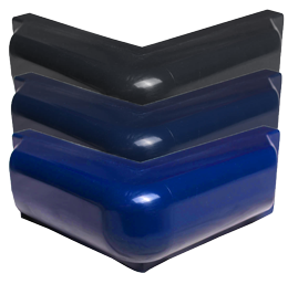 Stegfender Gro&szlig;, 90&deg;, 60x500mm, Schwarz - 059045g - 9059046