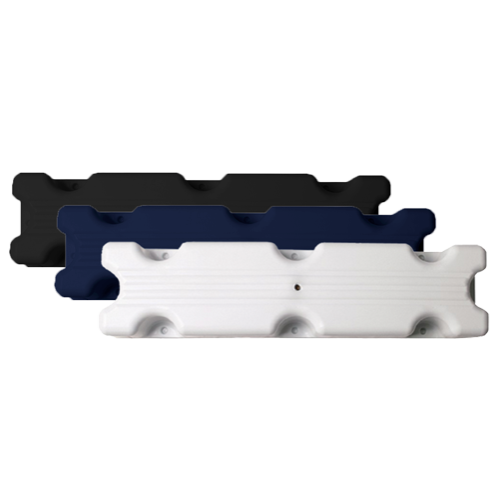 Blockfender, 100x12x7cm, 1,8kg, Schwarz (Gr&ouml;&szlig;e 2) - 059709g - 9059714