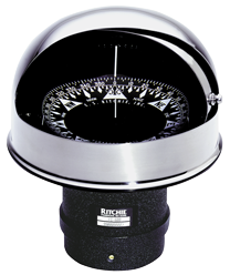 Ritchie Kompass 'Globemaster Fd-600-X', 12/24/32v, Einbau, Ø152,4mm/2 Of 5°, Messing (Motor) - 067382 72dpi - 9067382