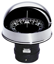 Ritchie Kompass 'Globemaster Fd-600-Ep', 12/24/32v, Einbau, &Oslash;152,4mm/2 Of 5&deg;, Niro (Segel) - 067384 72dpi - 9067384