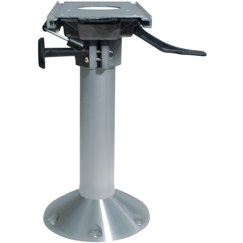 Springfield Aluminium Mainstay 'Heavy Duty' Stuhlbein (360&deg; Drehbar + Lock) Mit Schlitten, Basis &Oslash;229mm - 069101 72dpi - 9069101