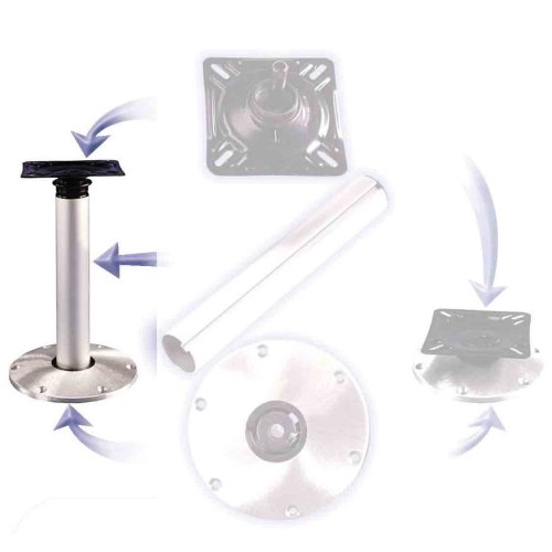 Springfield Aluminium Hi-Lo Stuhlbein-Set mit Plug-In Fu&szlig;platte - 069187 300dpi - 9069187
