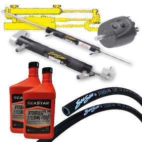 Seastar Hydraulische Z-Antriebsteuerung F&uuml;r Volvo Dps & Sx (Mit Servolenkung) - 074031 1 - 9074031