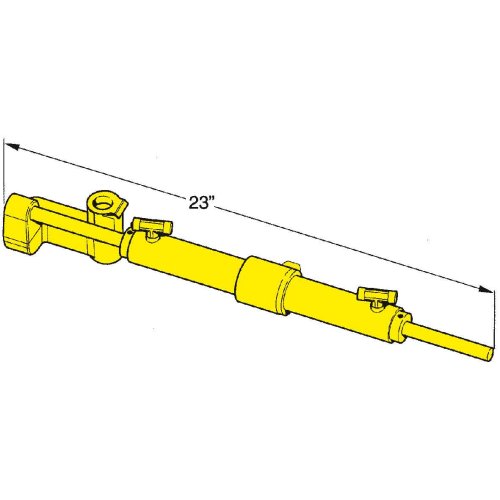 Seastar Hydraulische Z-Antriebsteuerung Mit Tilt Steuerkopf F&uuml;r Mercruiser Usw. (Ohne Servolenkung) - 074132 72dpi - 9074132