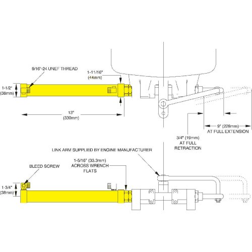Seastar Hydraulischer Outboard- Steuerung/Seitenmontage, 2 Motoren - 074312 02 72dpi - 9074312