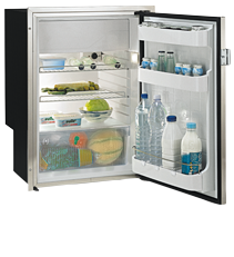 Niro Einbauk&uuml;hlschrank 'Sea Steel' 'C85ix', 90l (Gefrierfach 12,8l) 12/24v, Int. Kompressor - 075582 72dpi - 9075582