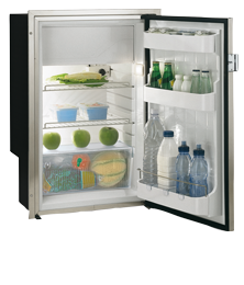 Niro Einbauk&uuml;hlschrank 'Sea Steel' 'C115ix', 118l (Gefrierfach 17,1l) 12/24v, Int. Kompressor - 075598 72dpi - 9075598