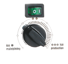 Niro 'Ice Maker' Modell 'Im Classic Hydro P', 230v, 24l, 26kg, 140w/H - 075750knop 72dpi - 9075750