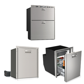 Niro Einbauk&uuml;hllade 'Sea Drawer' Modell 'Dw70rfx', 75l, 12/24v, Ext. Kompressor - 075800totaal 72dpi - 9075800