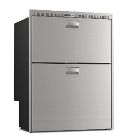 Niro Einbauk&uuml;hllade 'Sea Drawer' Modell 'Dw210rfx', 104l+78l, 12/24v, Int. Kompressor (2x Lade) - 075820 72dpi 1 - 9075820