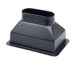 Anschlu&szlig;teil Mit R&uuml;ckseitenanschlu&szlig;, &Oslash;102mm, 152x102mm F&uuml;r Marine Klimaanlage System - 075981 72dpi 1 - 9075981